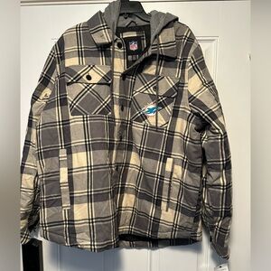 Miami Dolphins men’s xl nfl team apparel jacket- nwt